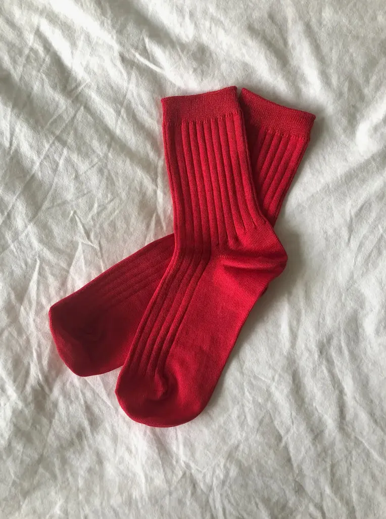 Her Socks - Classic Red