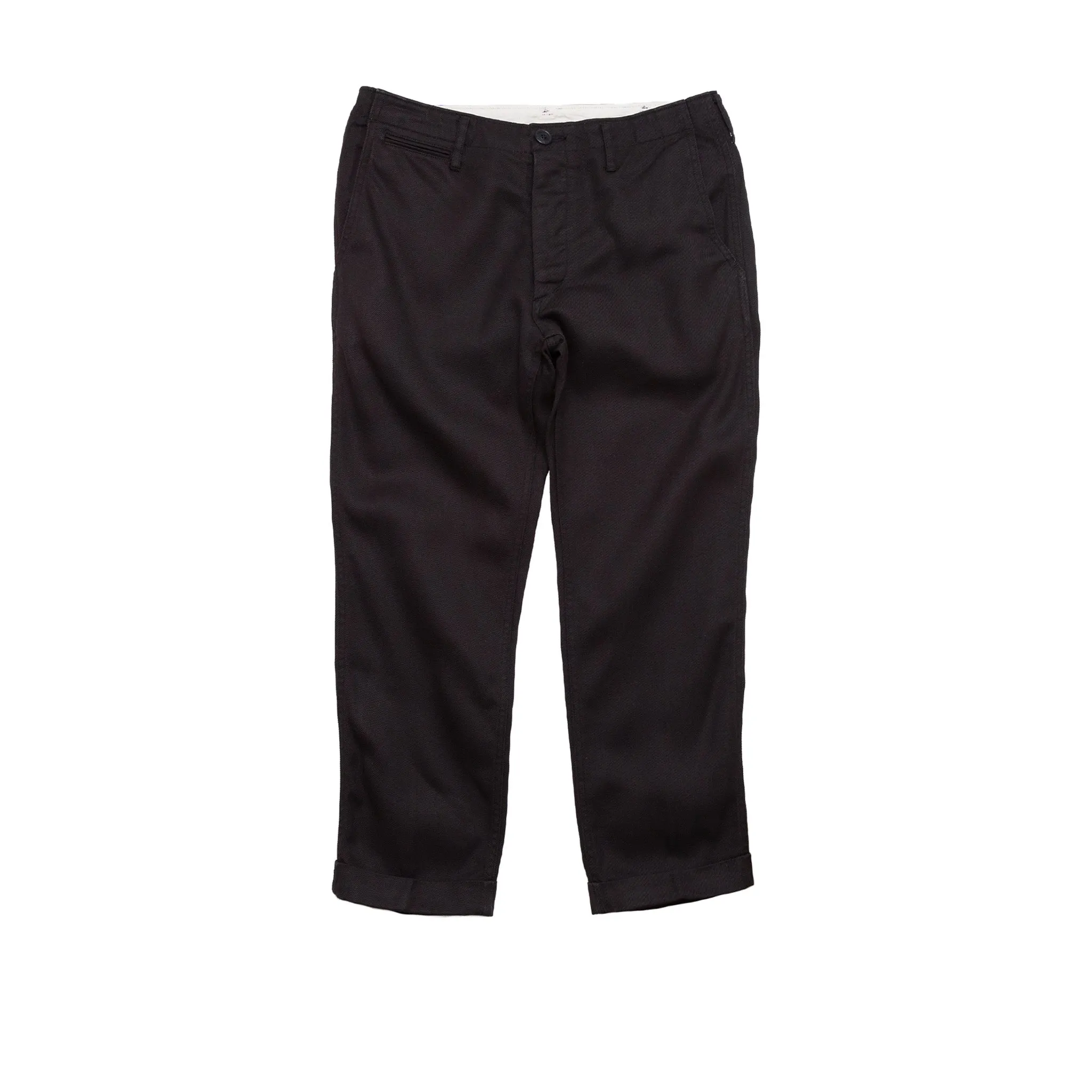 HIGH-WATER CHINO - BLACK