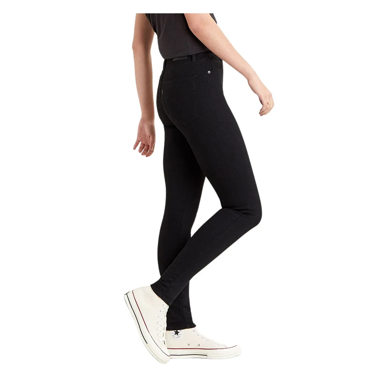 Jeans Levi's Mile High Super Skinny Nero Celestial