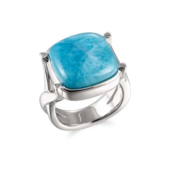 Larimar Royal Cocktail Ring