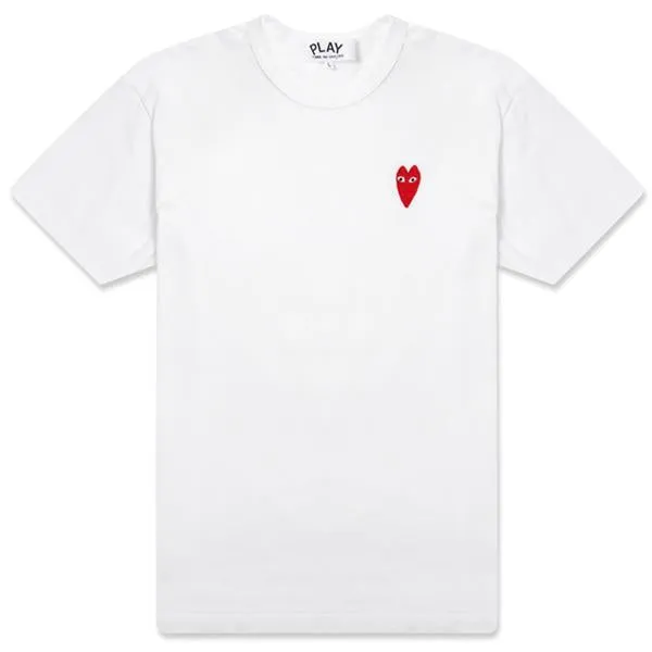 Long Heart T-Shirt - White