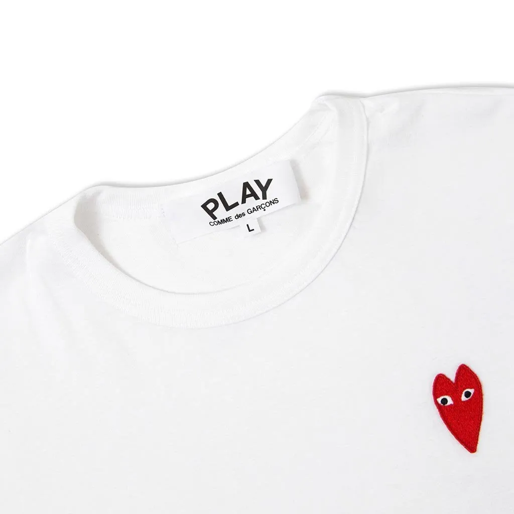 Long Heart T-Shirt - White