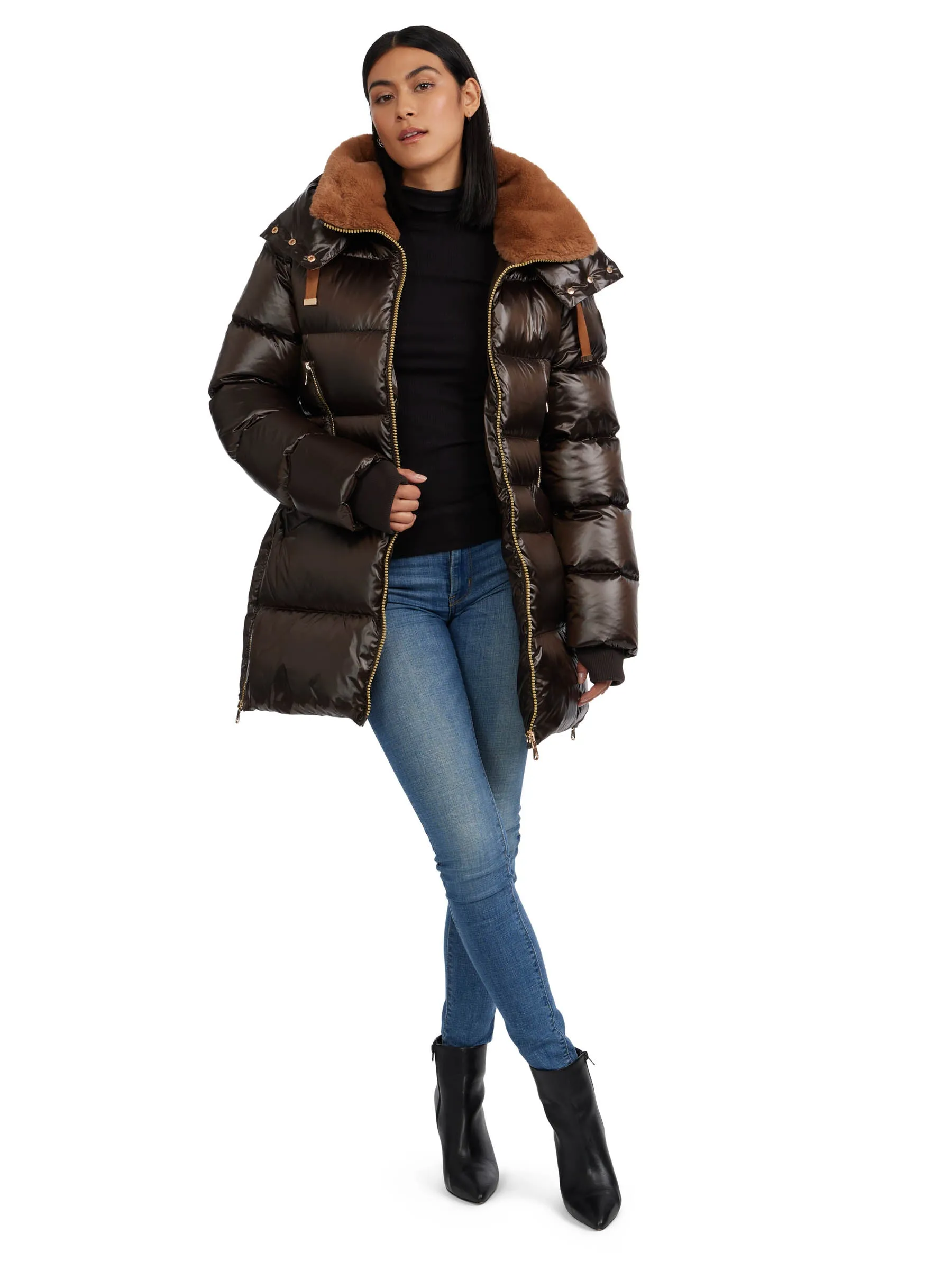 Lyra Women's Quilted Puffer Jacket