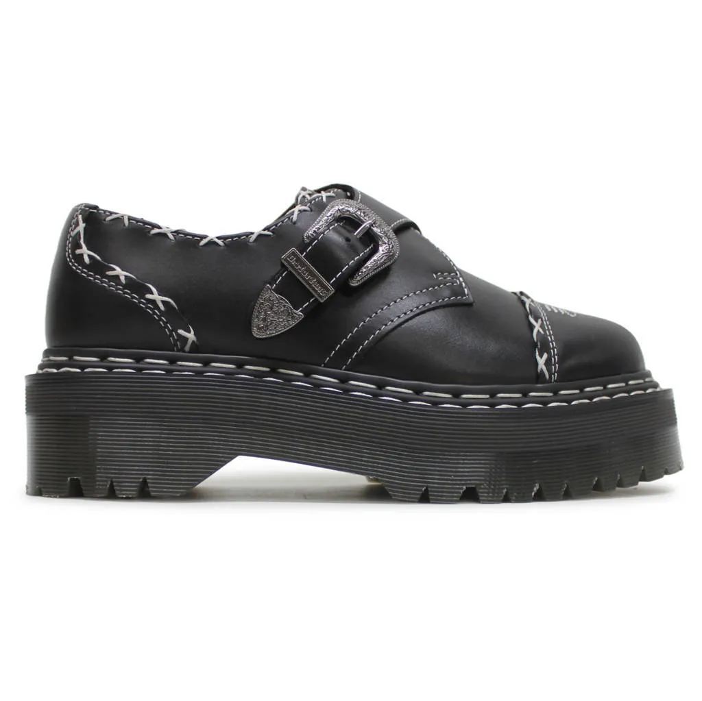 Monk Quad GA Wanama Leather Unisex Platform Shoes