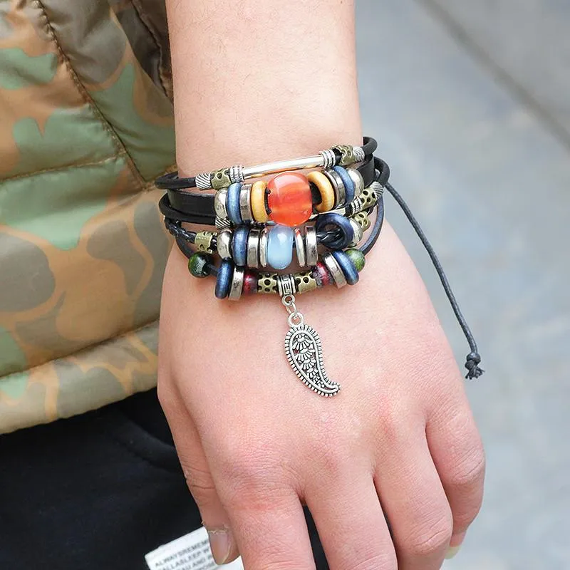 Multi-Layer Charm Bracelet