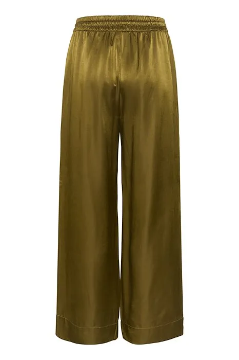 My Essential Wardrobe Estelle Pant in Olive