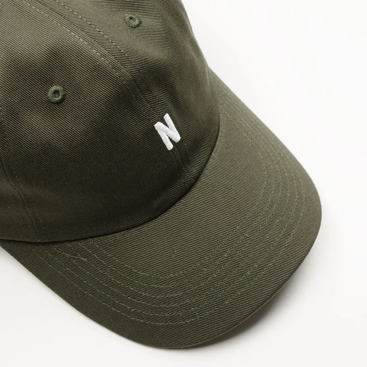 Norse Projects - Twill Sports Cap - Beech Green