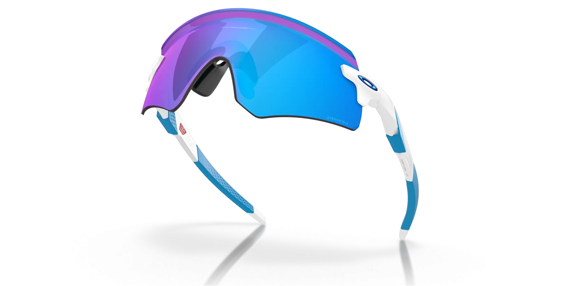 Oakley Encoder Prizm Sapphire Lenses Polished White Frame