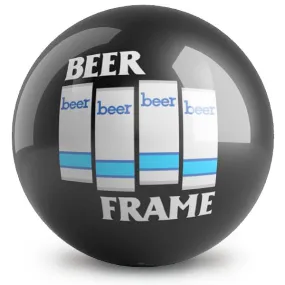 Ontheballbowling Beer Frame Artist Dave Savage Bowling Ball