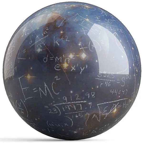 Ontheballbowling Einstein Bowling Ball by Get Down Art