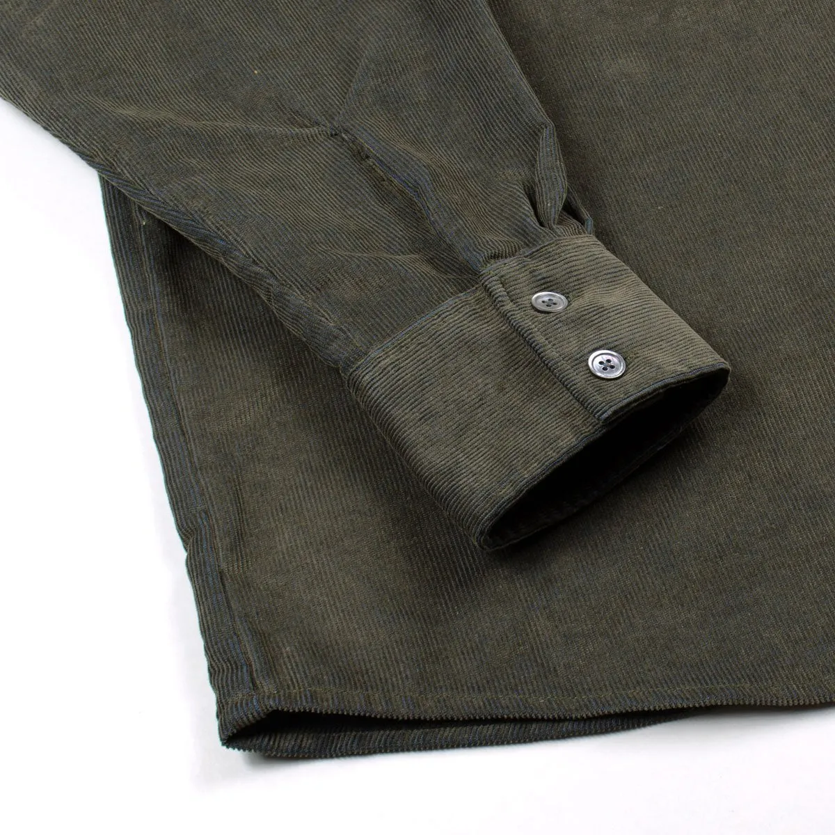 Our Legacy SPLASH - Overshirt - Sludge Olive Corduroy