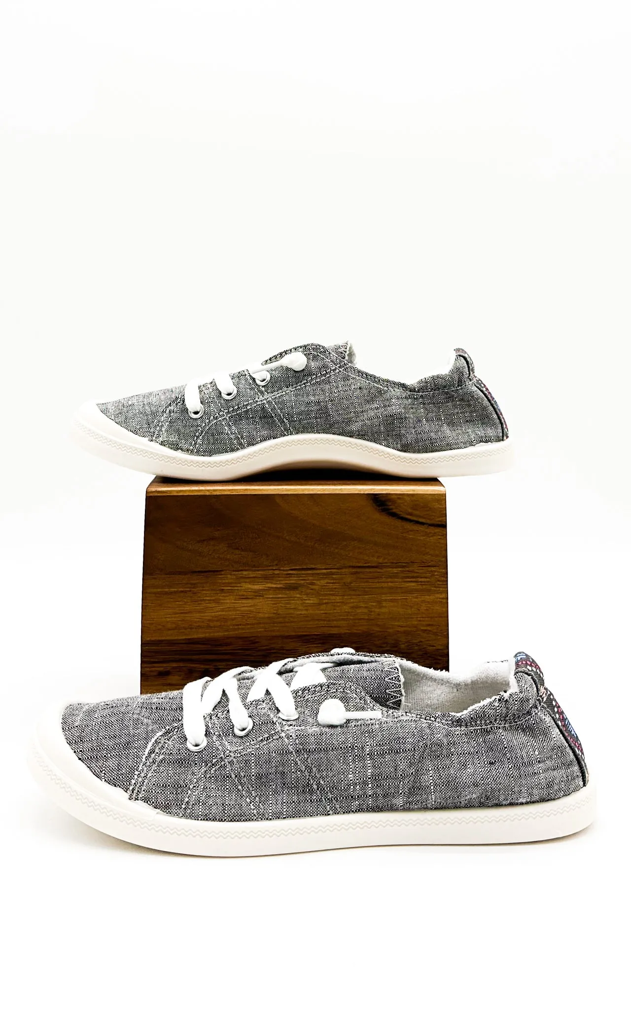 Rae Sneaker in Charcoal