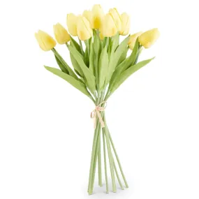 Real Touch Mini Light Yellow Tulip Bundle