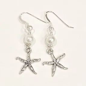 Shining Starfish Earrings