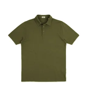 Trunk Moxon Short Sleeve Polo Shirt: Olive