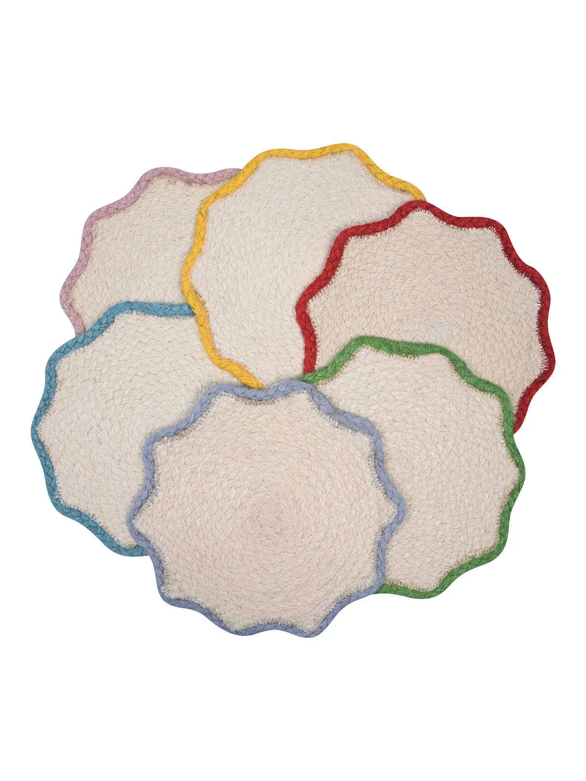 Tulip Jute Placemats Set