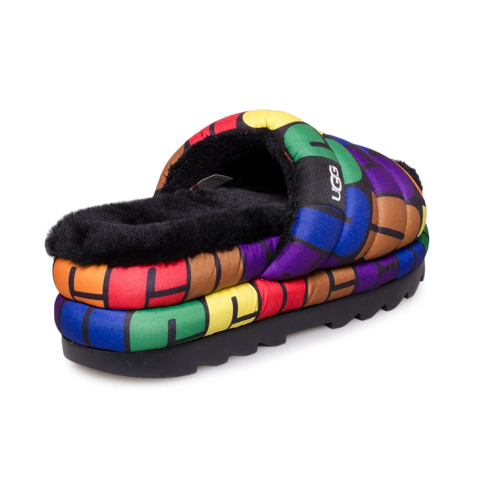 UGG Pride Logo Maxi Slide Slippers - Women's