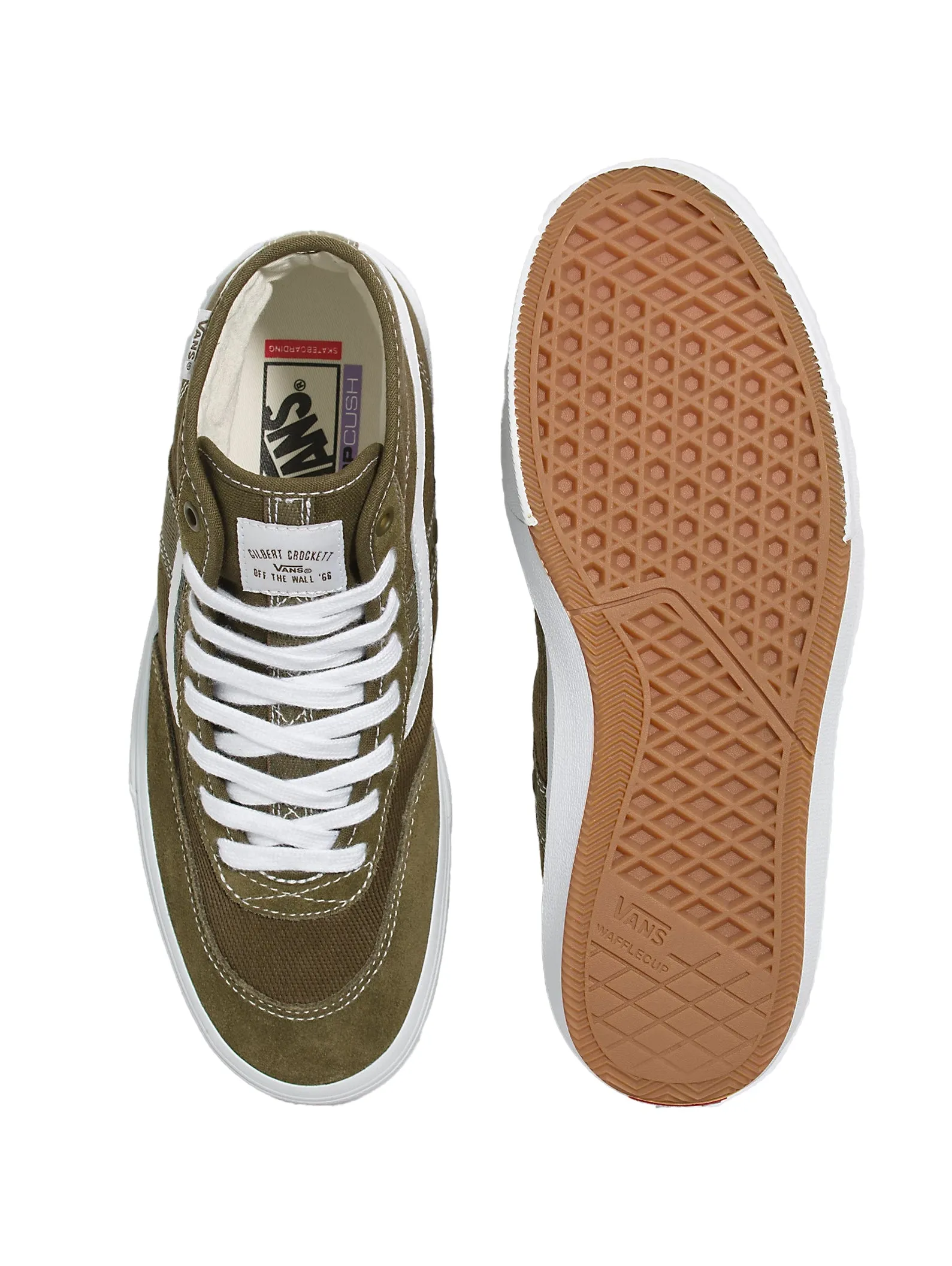 Vans Skate Crockett High Dark Olive