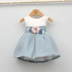 Vestido Tul bebés lino Santiago