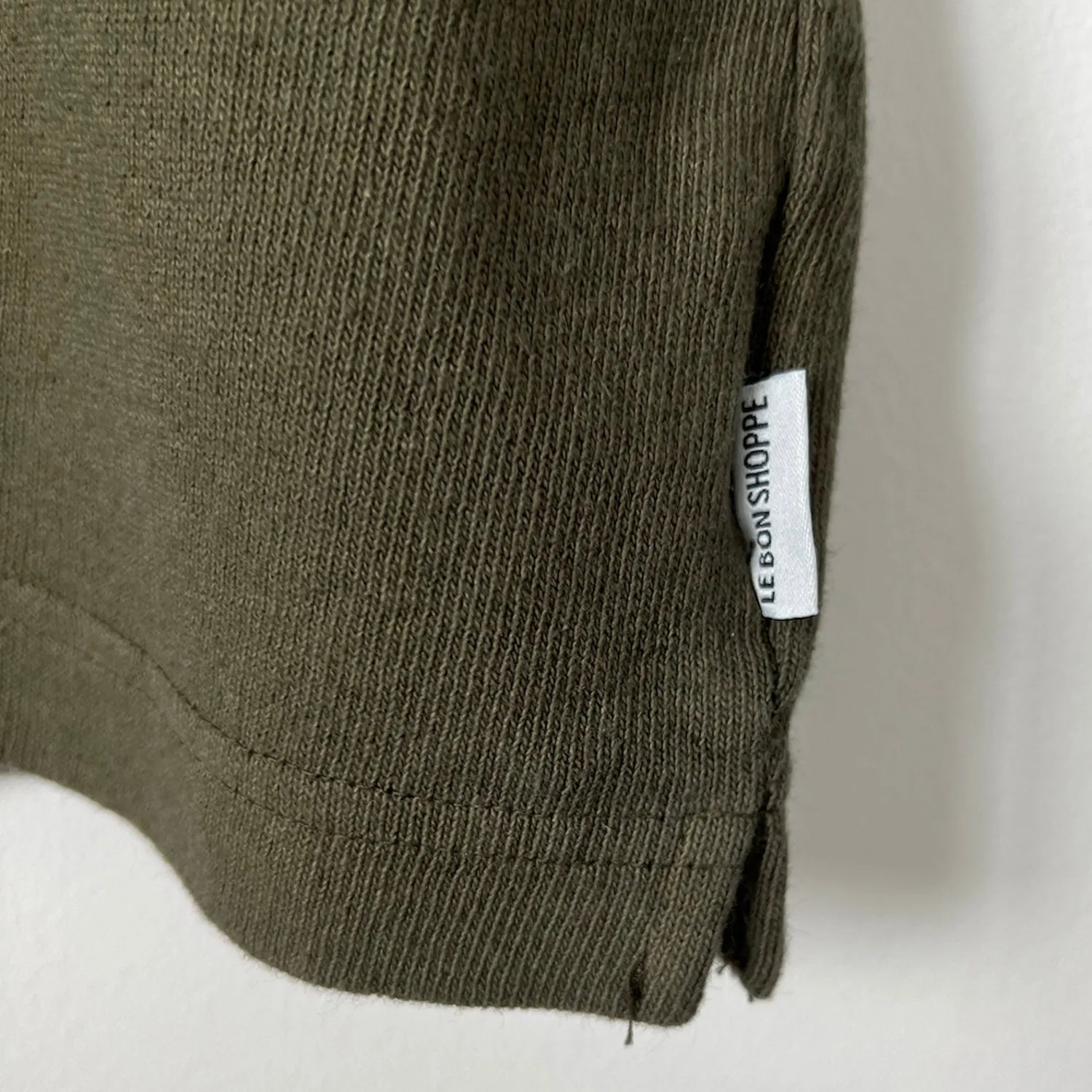 Womens Cotton Jeanne Tee - Olive Green