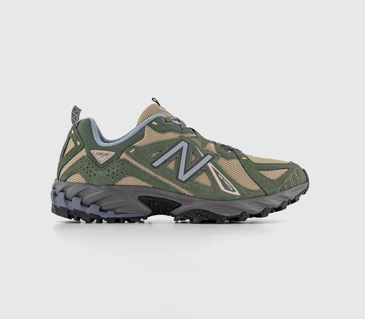 Womens New Balance Ml610 Deep Olive Green Trainers